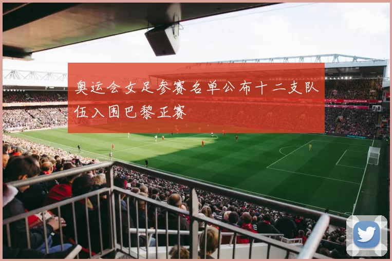 奥运会女足参赛名单公布十二支队伍入围巴黎正赛